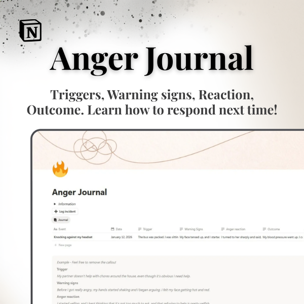 Anger Journal