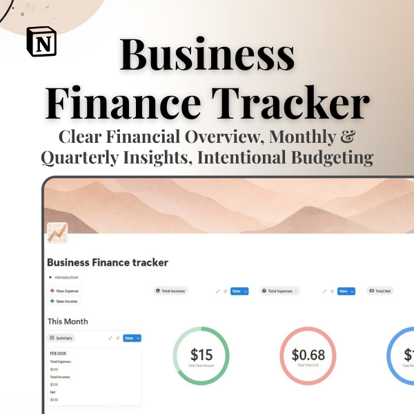 Business Finance Tracker