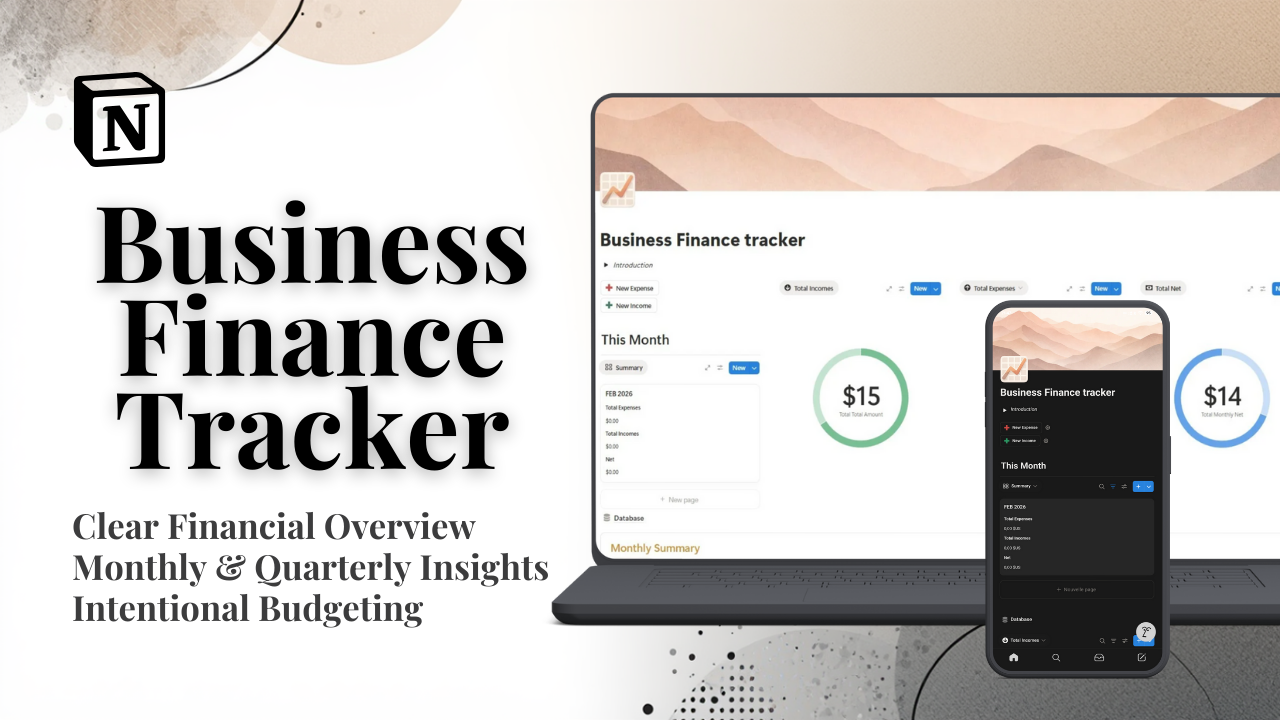 Business Finance Tracker