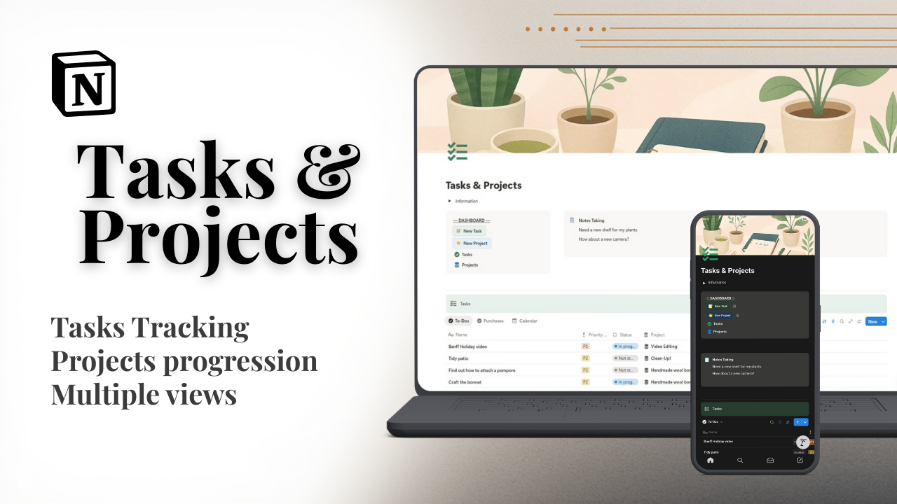 Tasks & Projects tracker