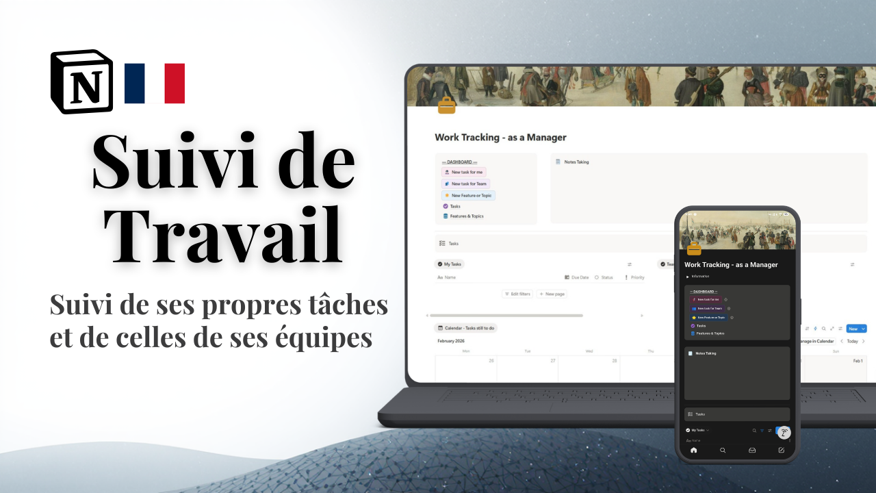 Suivi Travail - en tant que Manager