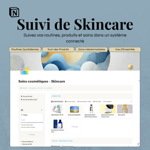 Suivi Soins de la peau